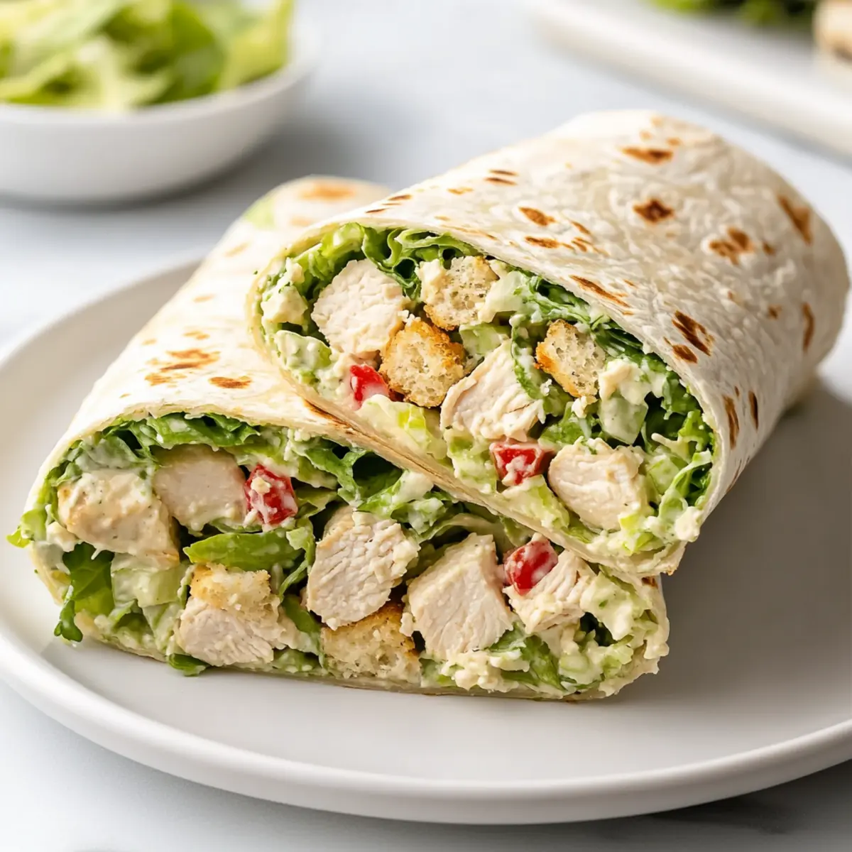 Chicken Caesar Protein Wrap
