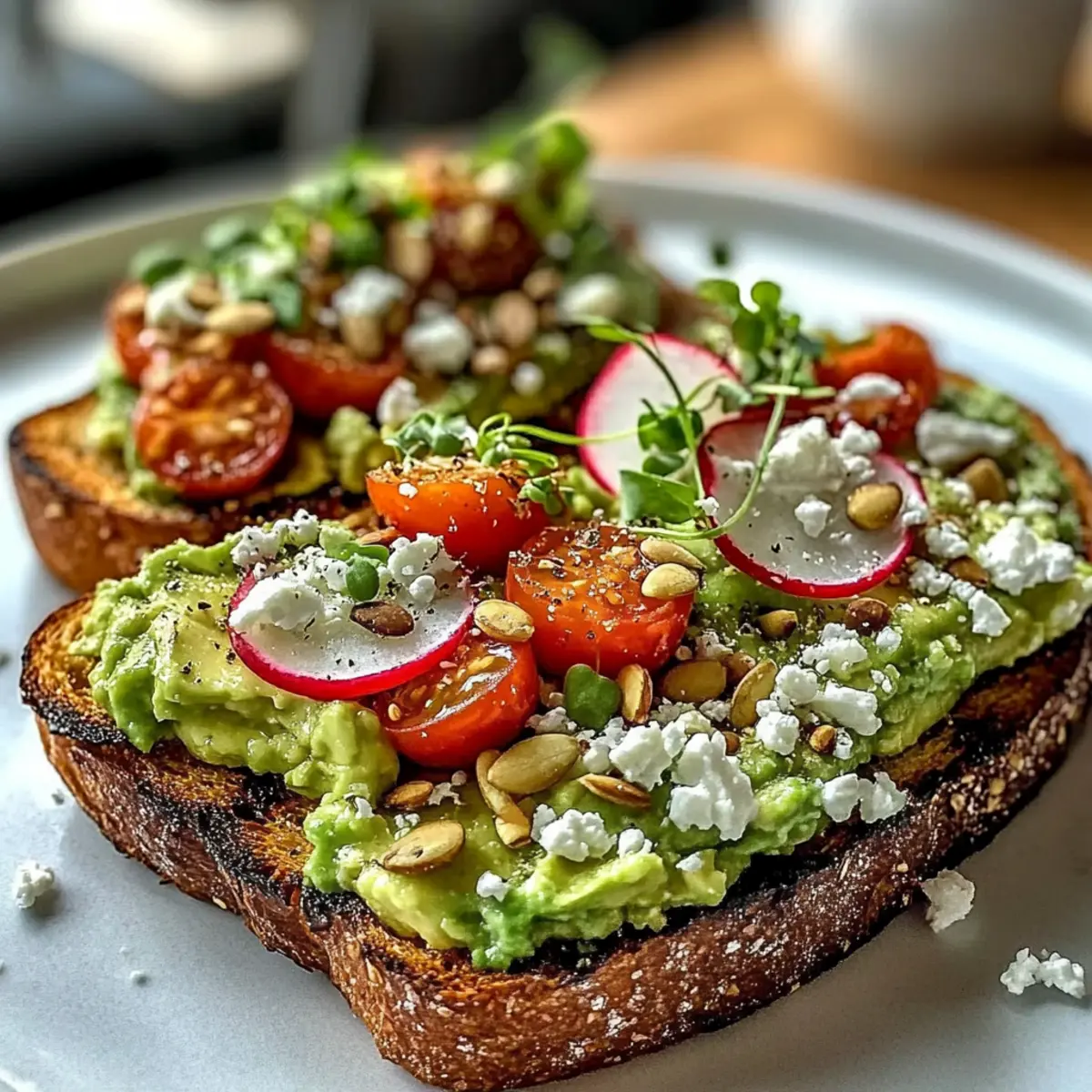 Spring Brunch Avocado Toast