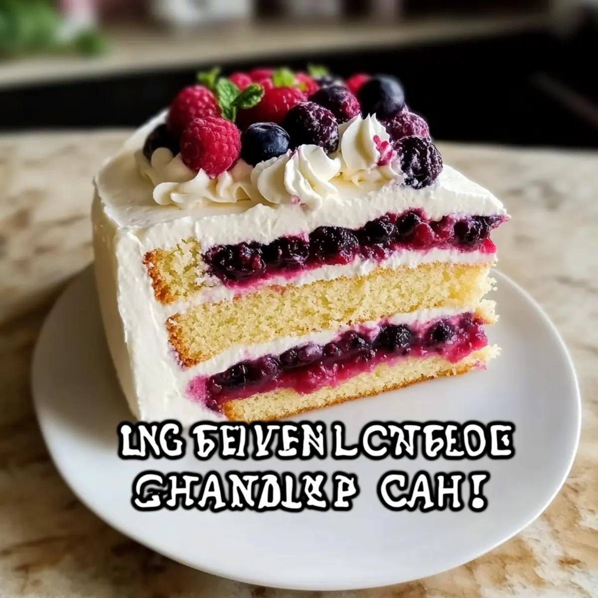 Berry Chantilly Cake
