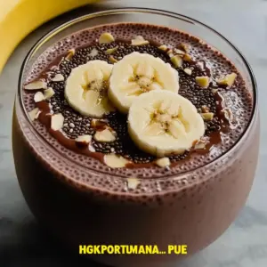 Protein Chocolate Chia Pudding
