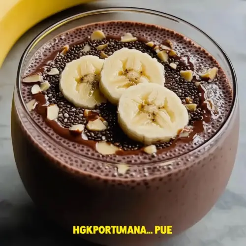 Protein Chocolate Chia Pudding