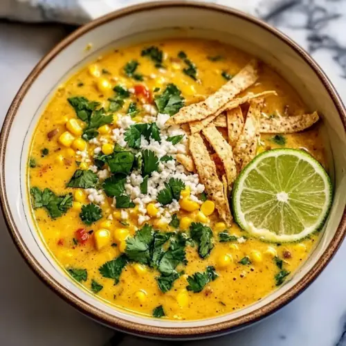 Mexican Street Corn Soup