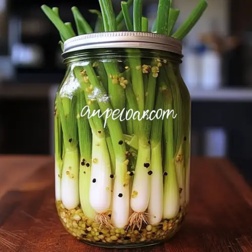 Spring Onion Quick Pickle