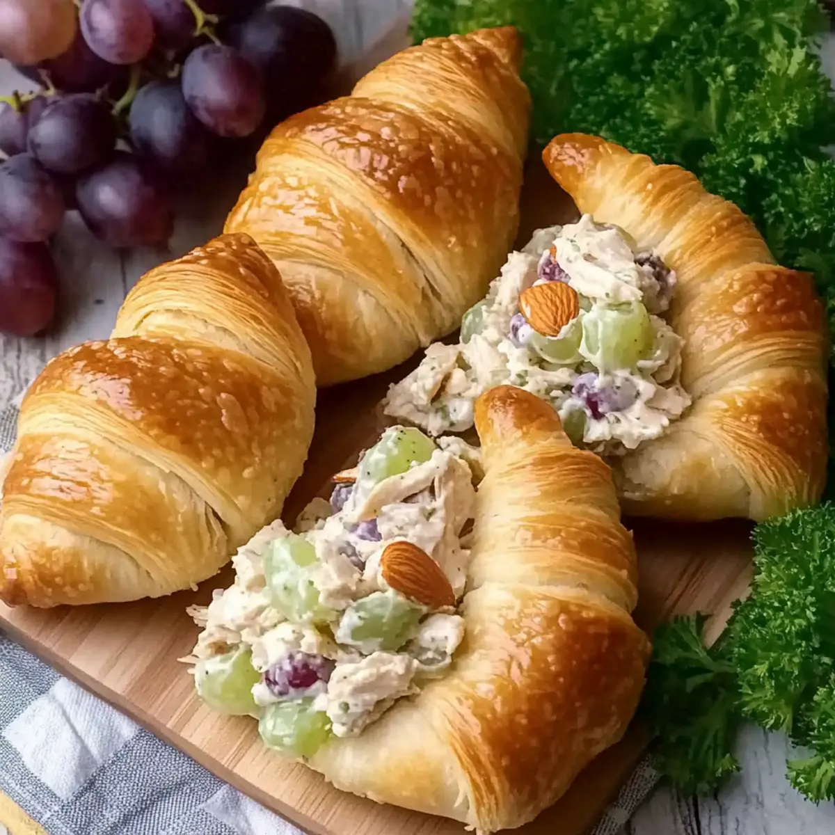 Easter Chicken Salad Crescent Rolls