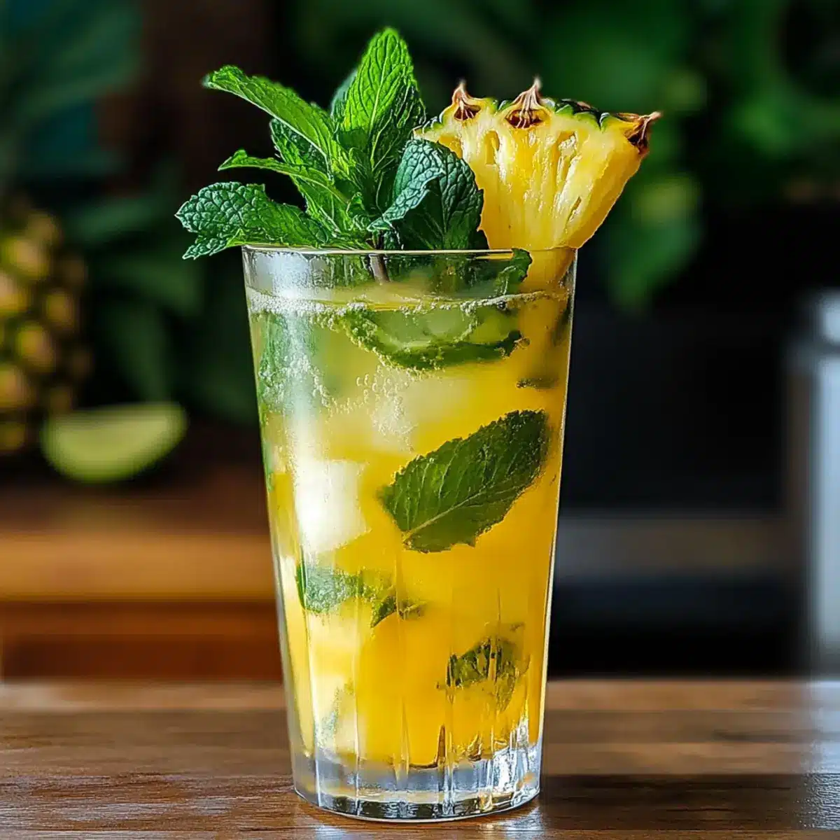 Pineapple Mint Cooler