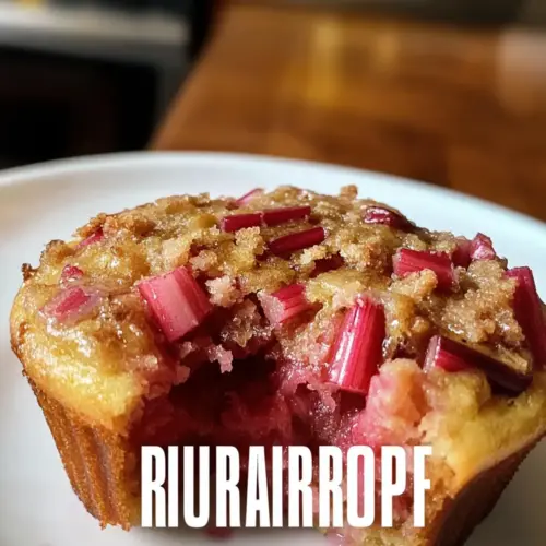 Low-Sugar Rhubarb Crisp with Chia Seeds