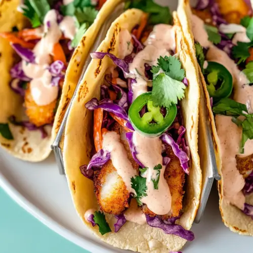 Cod Fish Tacos