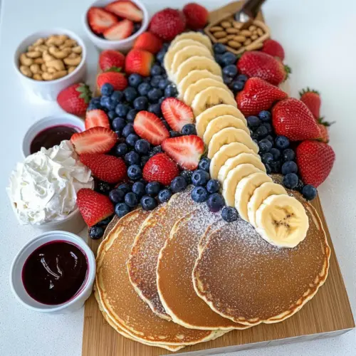 Pancake Charcuterie Board