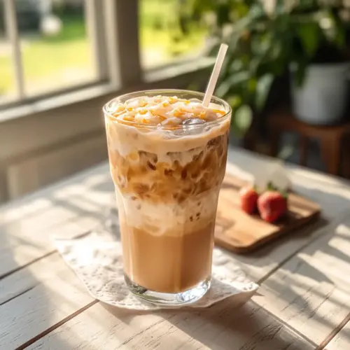 Iced Brown Sugar Oatmilk Protein Latte
