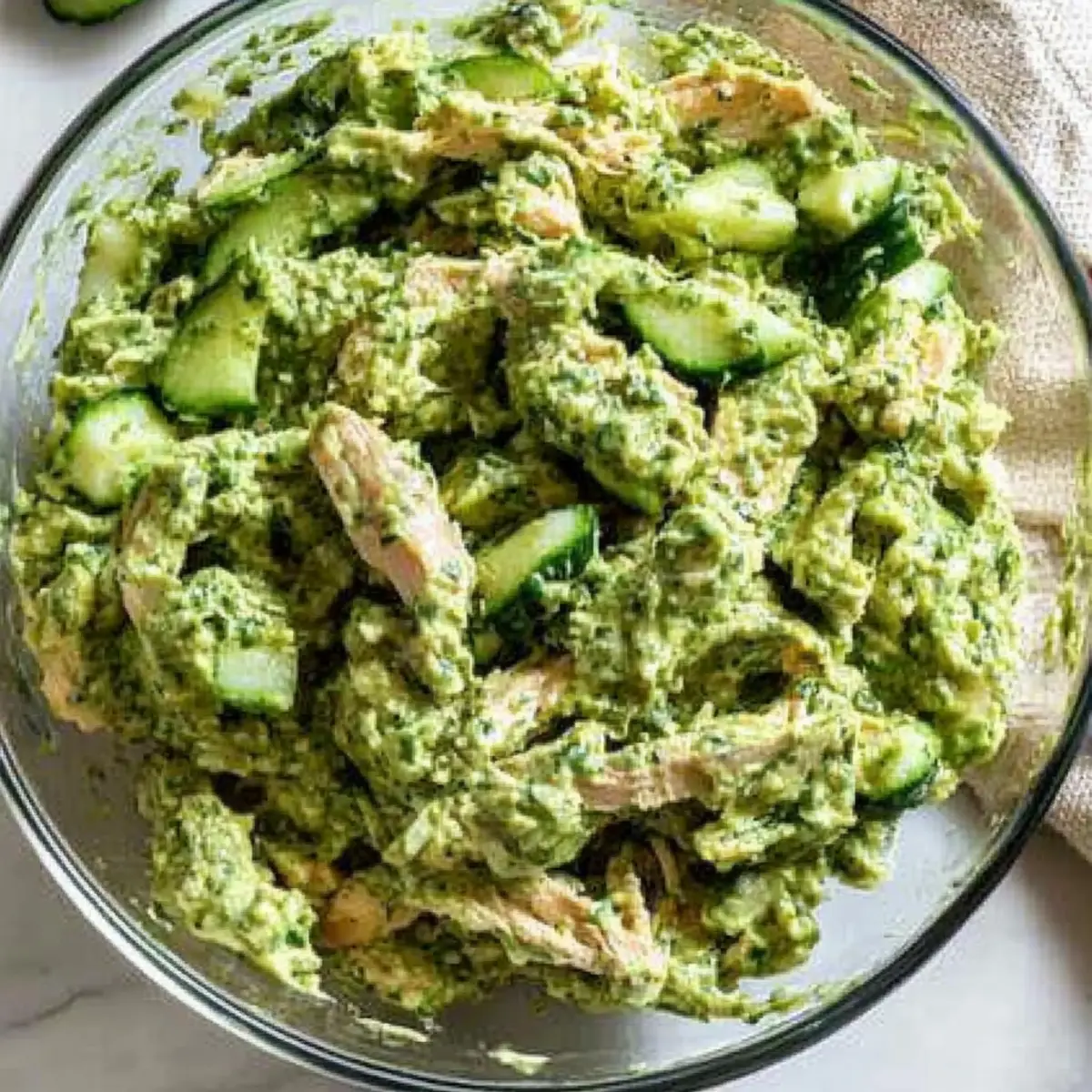 Green Goddess Chicken Salad