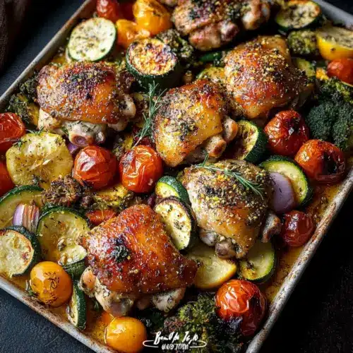 Lemon-Oregano Chicken & Vegetable