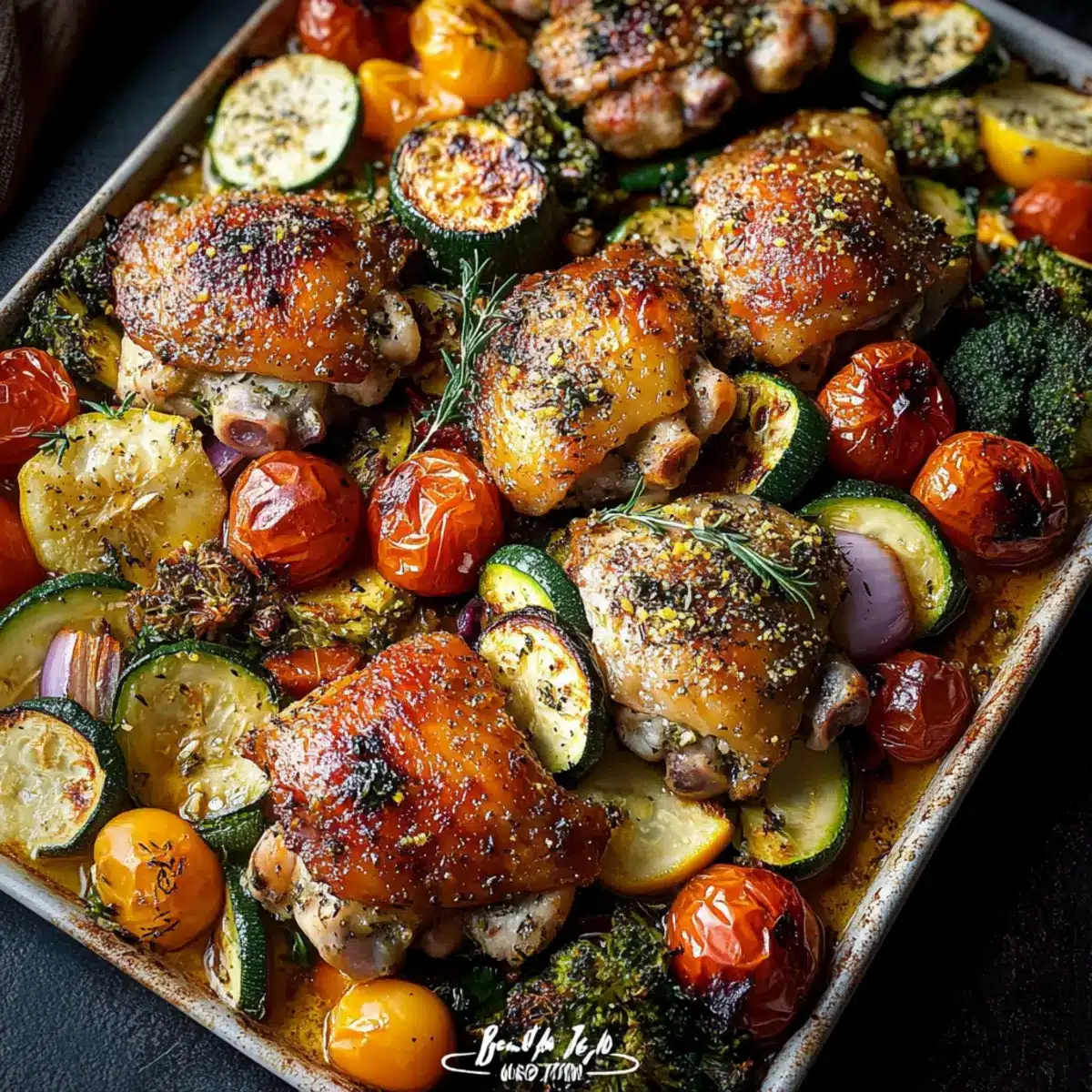 Lemon-Oregano Chicken & Vegetable
