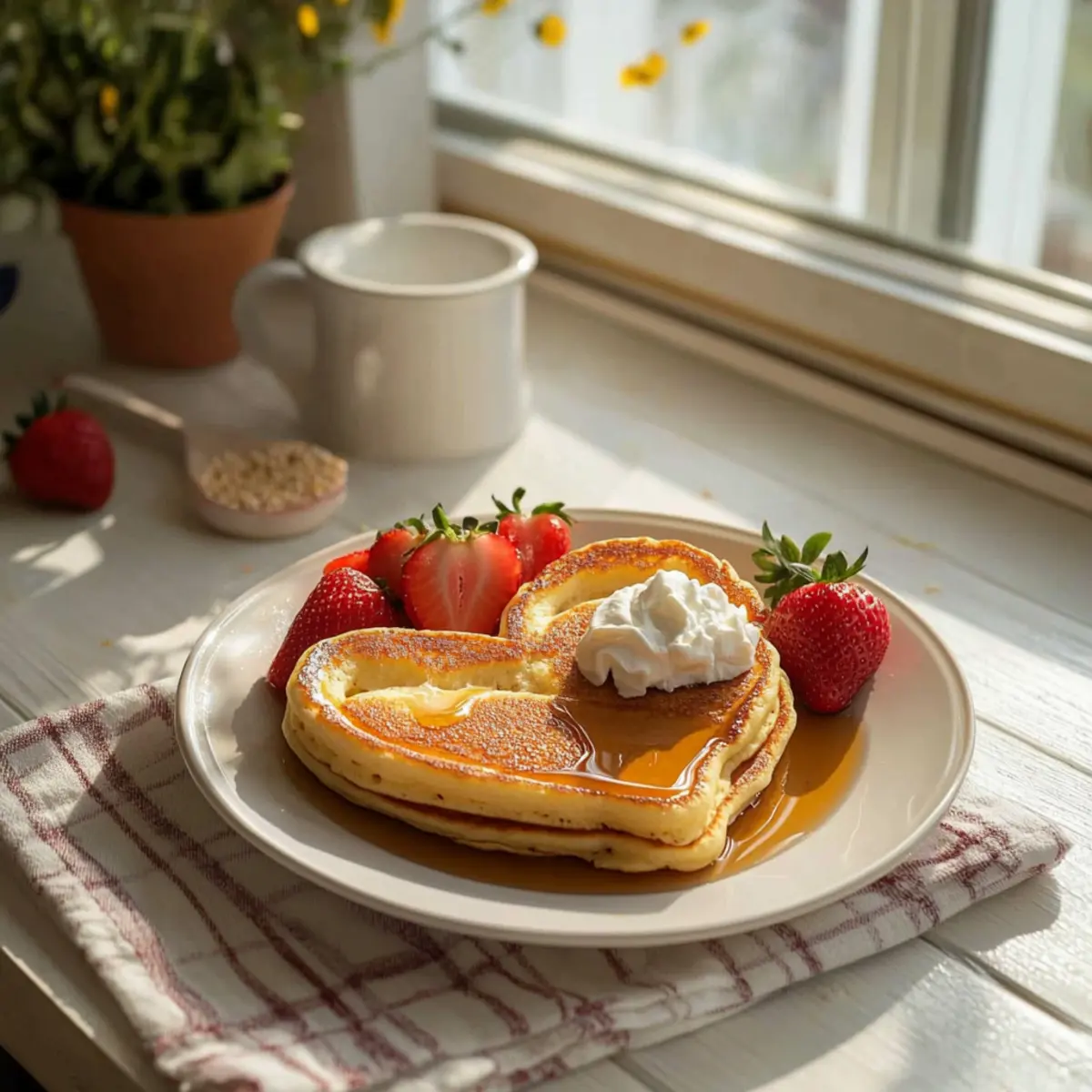 Heart-Shaped Egg-in-a-Hole Toast