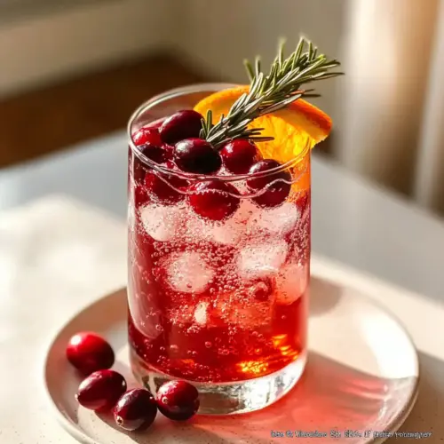 Cranberry Orange Mocktail