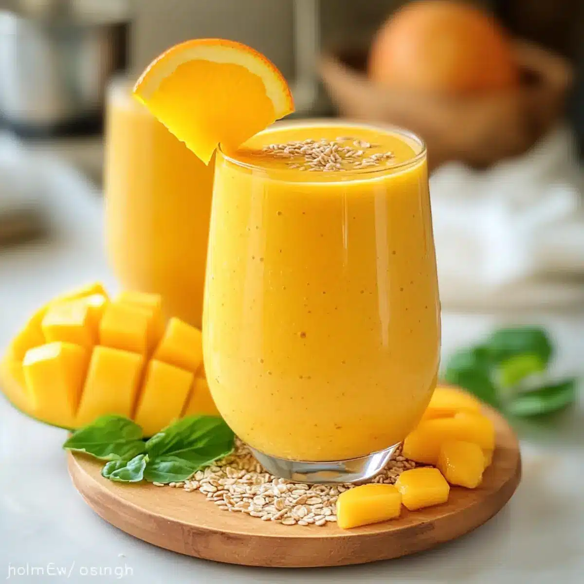 Orange-Mango Smoothie