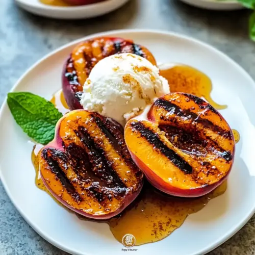 Grilled Peaches