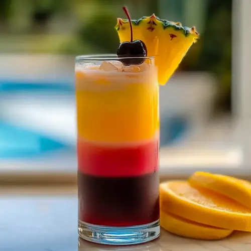 Tropical Sunrise Mocktail