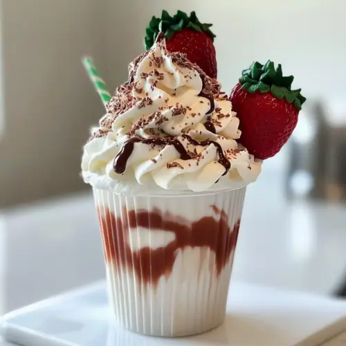 Delicious Creamy Frappuccino