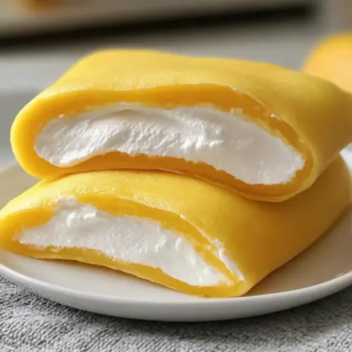 Hong Kong Style Mango Pancakes