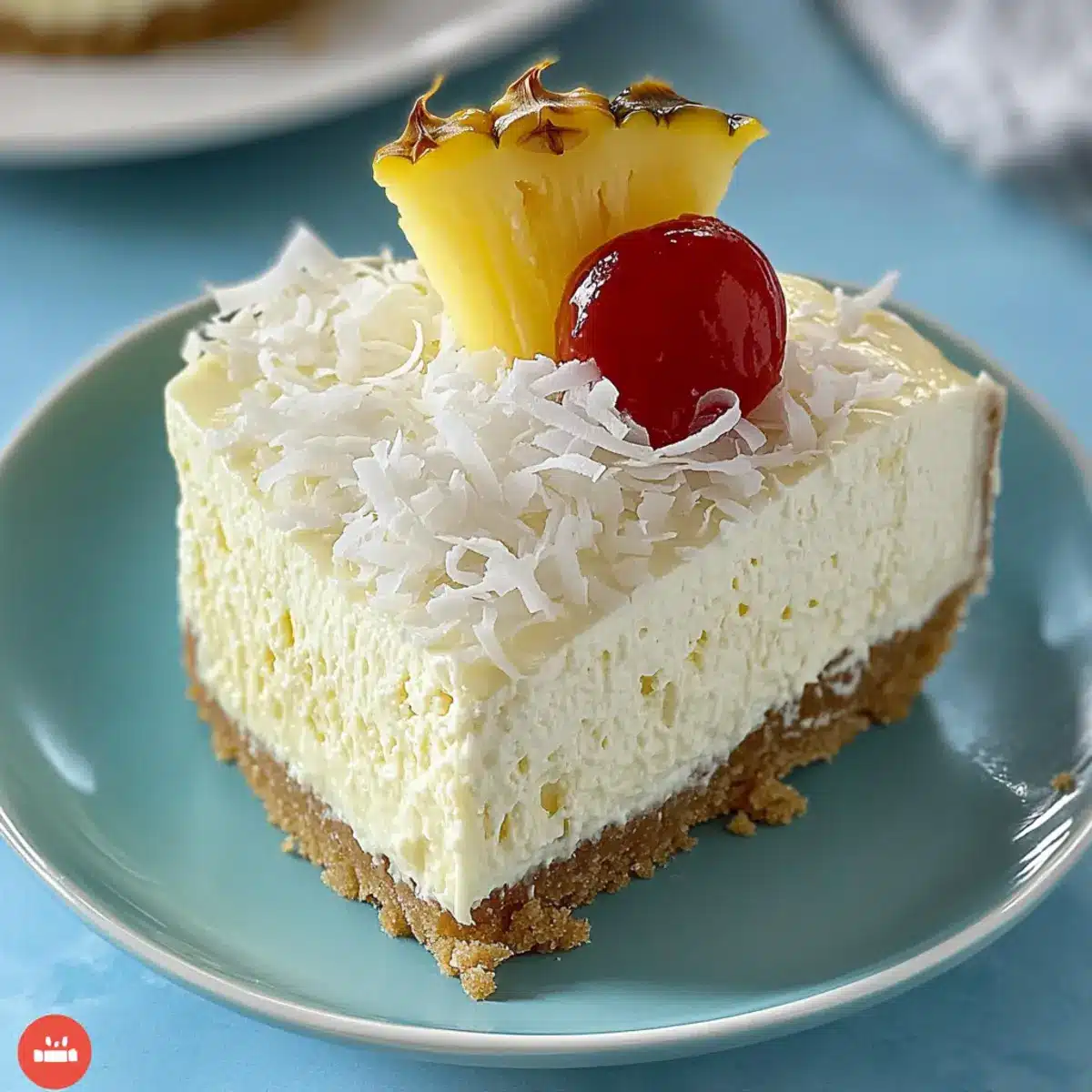 Piña Colada Cheesecake