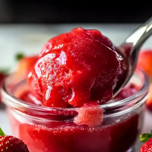 Homemade Strawberry Puree