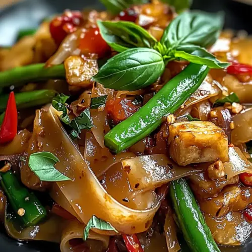 Street Style Thai Drunken Noodles
