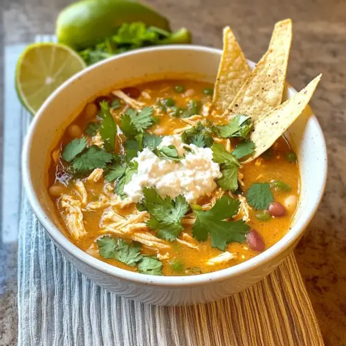 Southwest Creamy White Chicken Chili