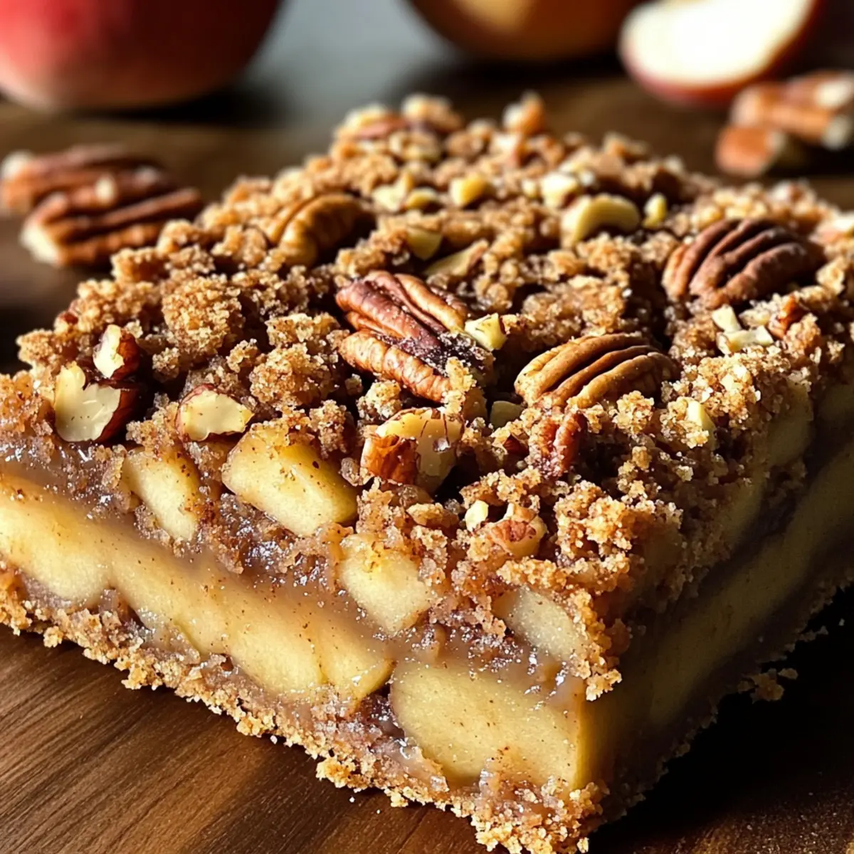 Pecan Apple Crisp Coffee Cake