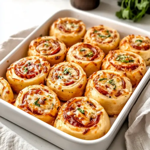 Cheesy Pizza Pinwheels