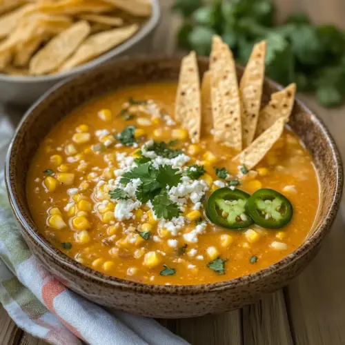 Mexican Street Corn Soup