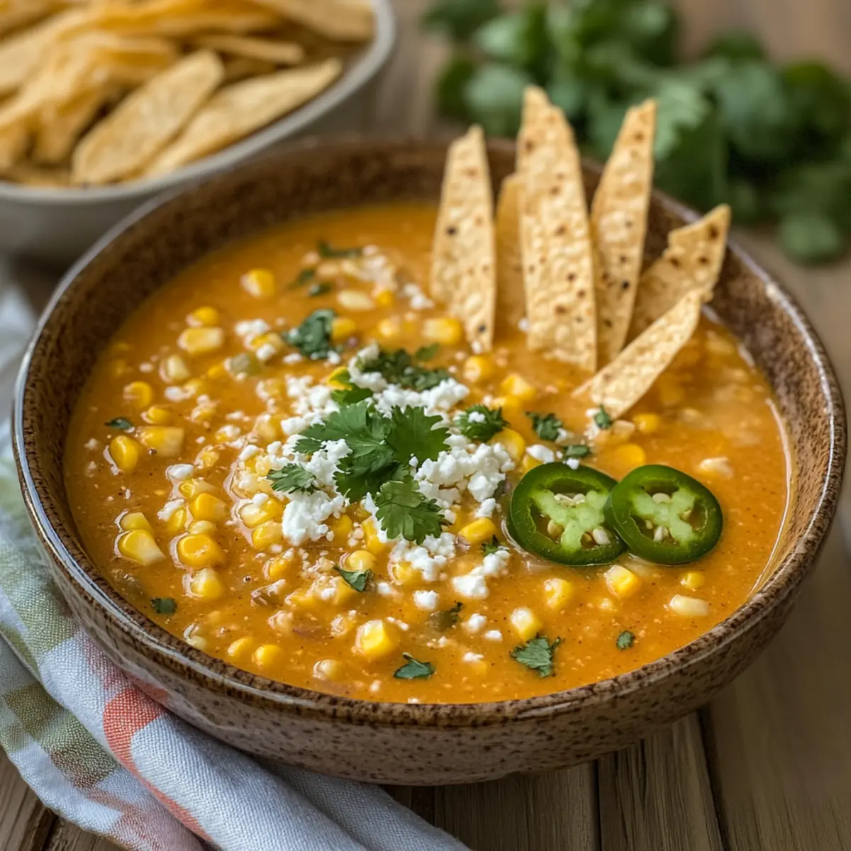 Mexican Street Corn Soup