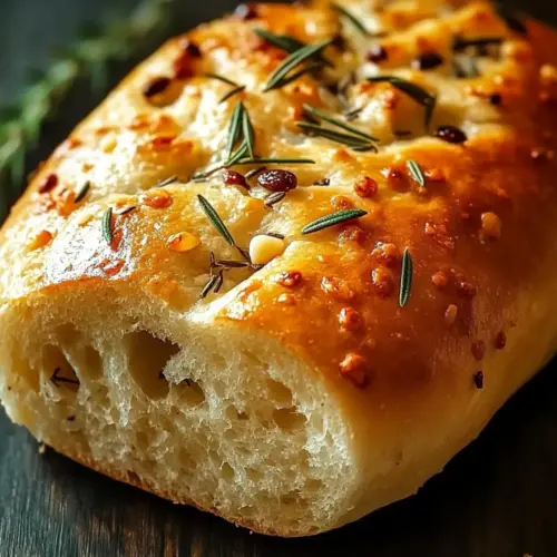 Crispy Garlic Rosemary Bread