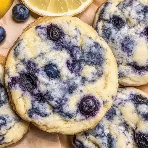 Lemon Blueberry Cheesecake Cookies