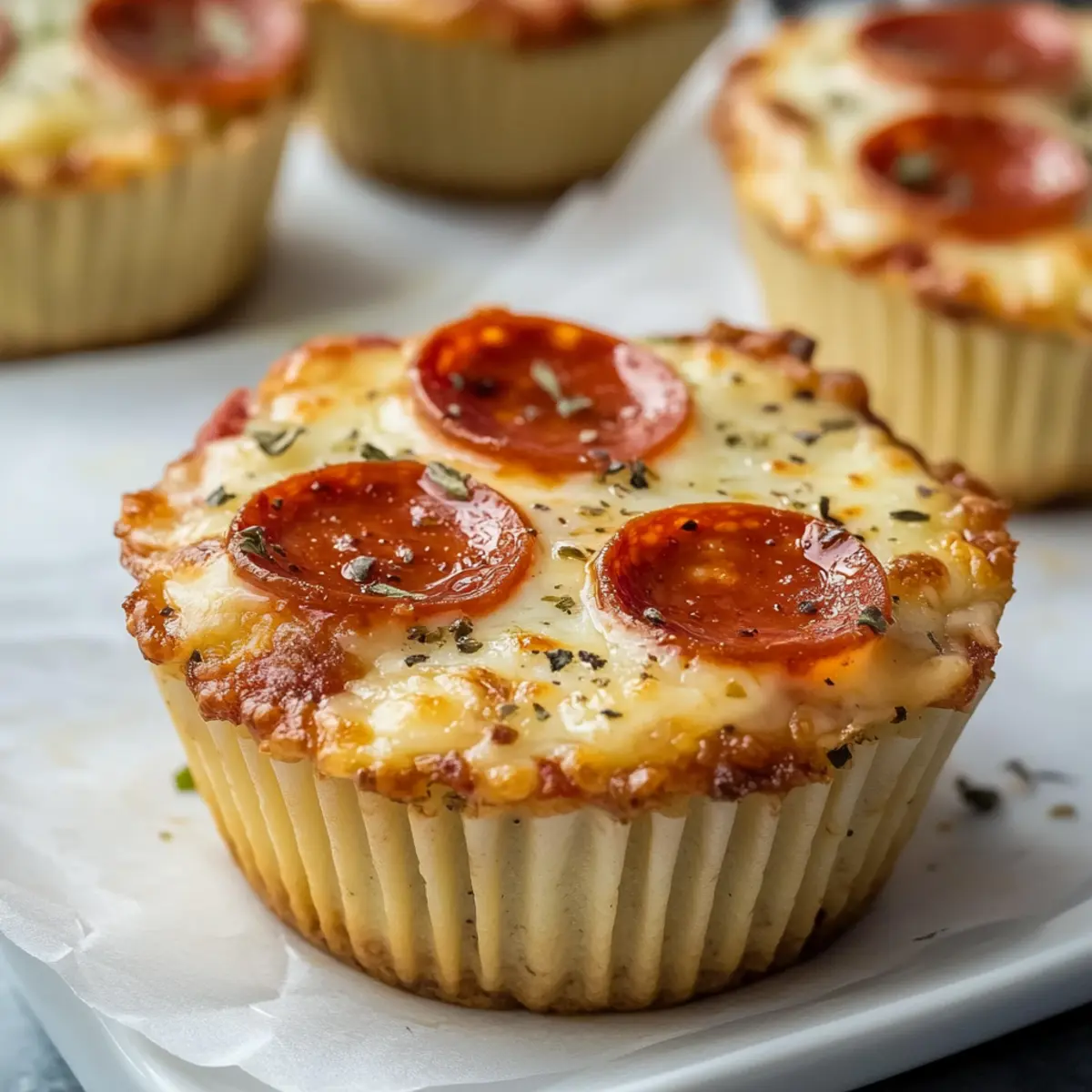 Pizza Cupcakes