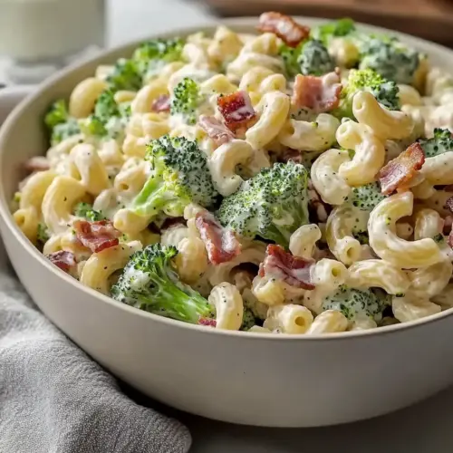 Mouthwatering Broccoli Macaroni Salad