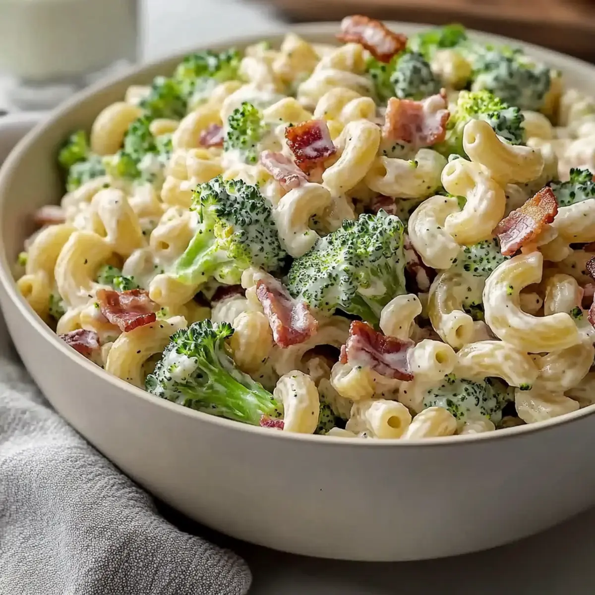 Mouthwatering Broccoli Macaroni Salad