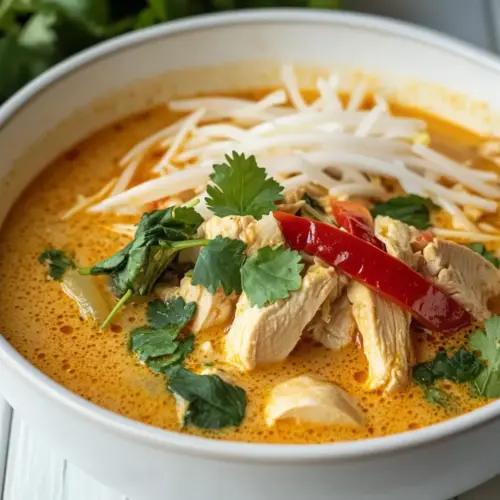 Thai Curry Chicken Soup