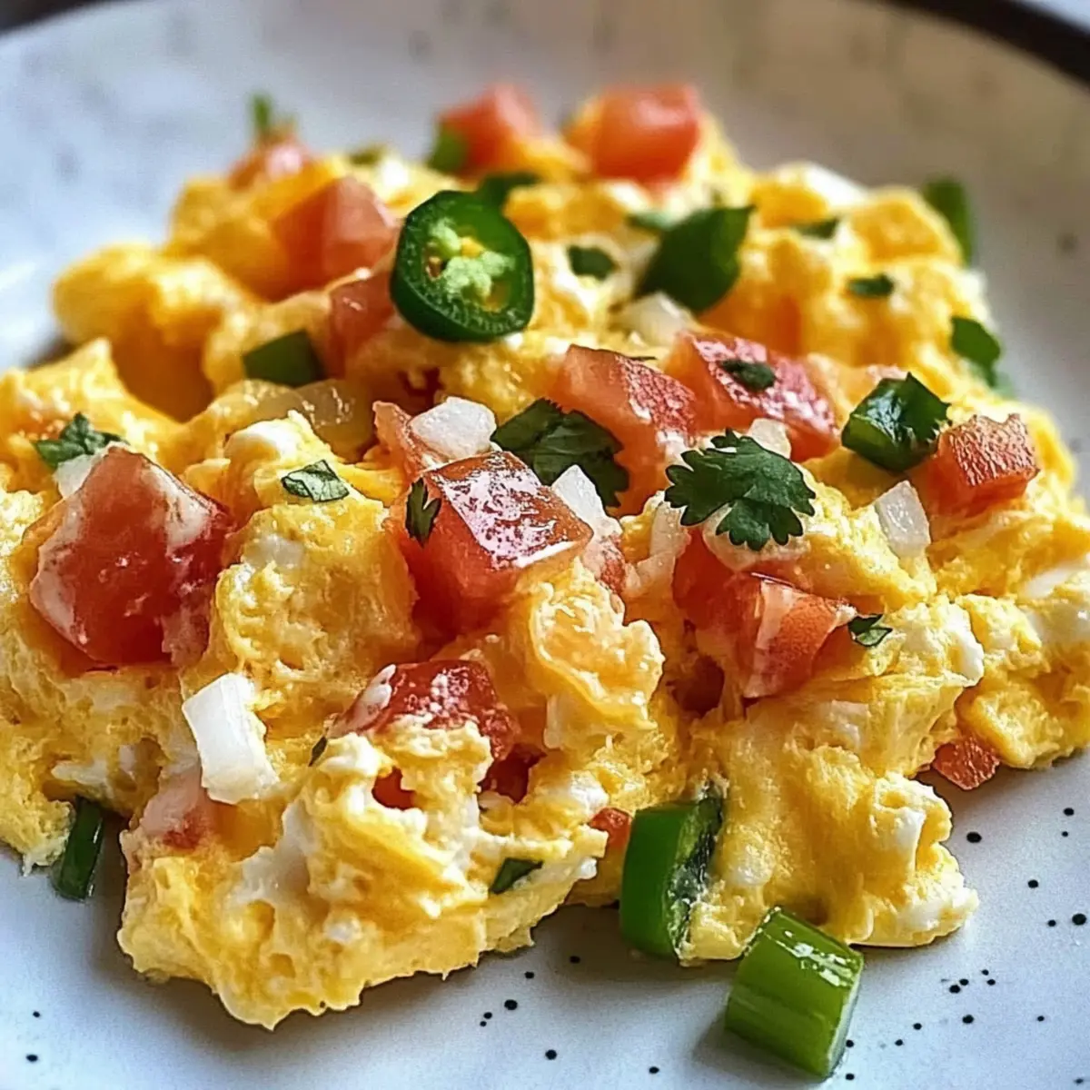 Mexican Scrambled Eggs (Huevos a la Mexicana)