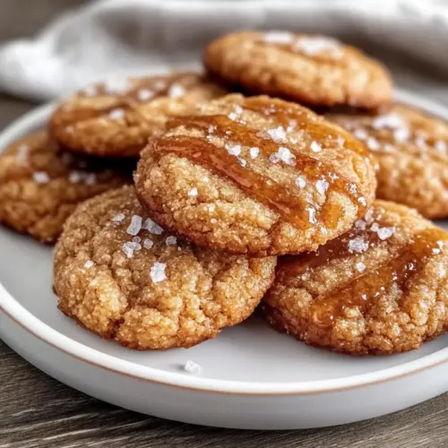 Salted Honey Cinnamon Cookies