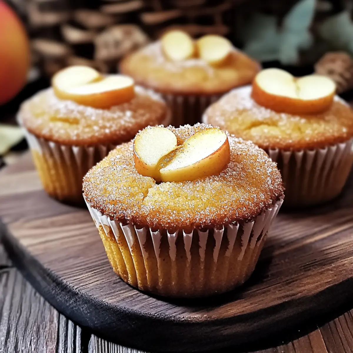 Apple Cider Donut Muffins