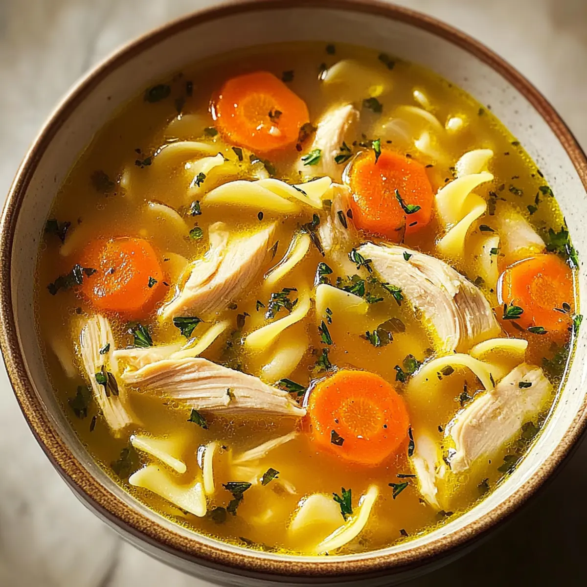 Cozy Chicken Noodle Soup