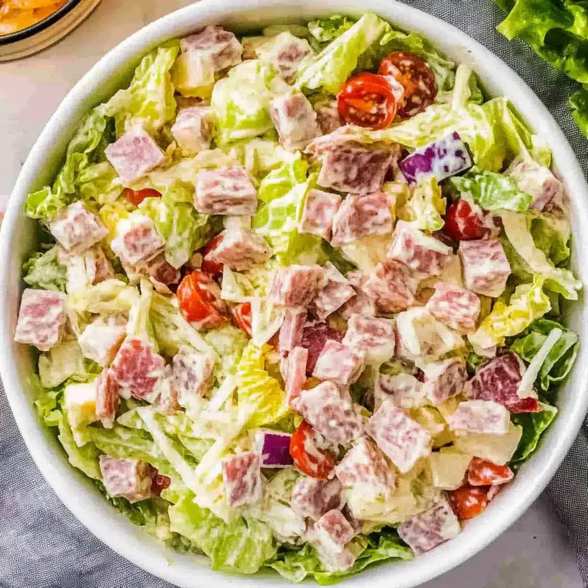 Chopped Italian Grinder Salad