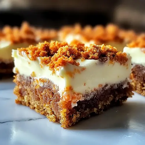Carrot Cake Cream Cheese Bars