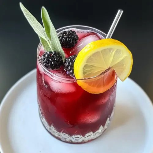 Blackberry Sage Iced Tea
