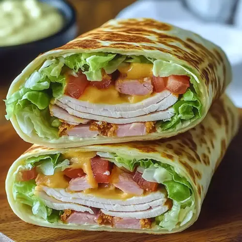 Fresh Turkey Club Wrap
