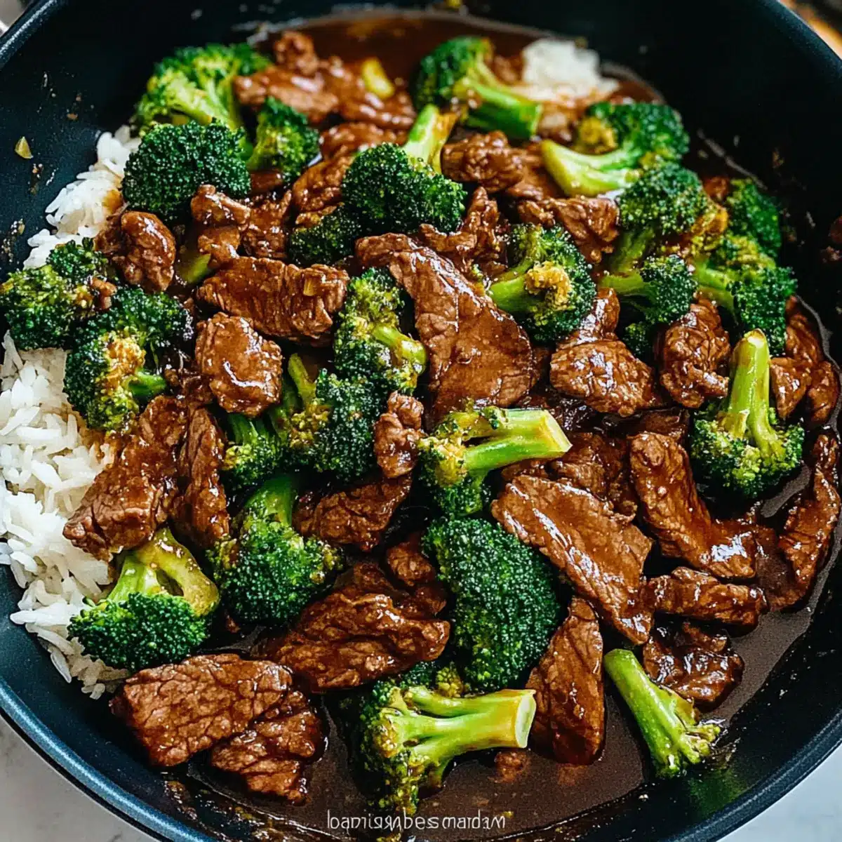 Chinese Beef and Broccoli