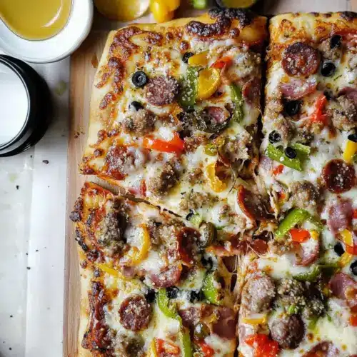 Focaccia Pizza Supreme
