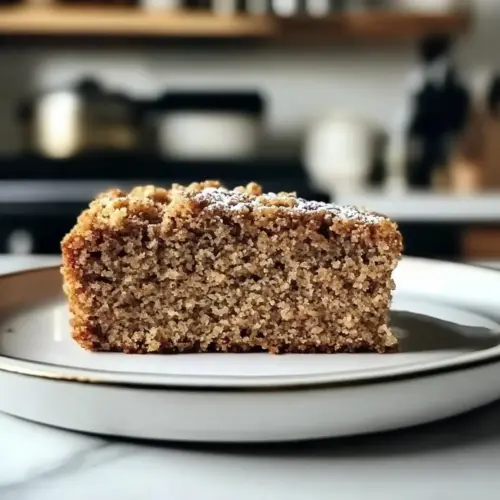 Moist Vegan Oat Cake
