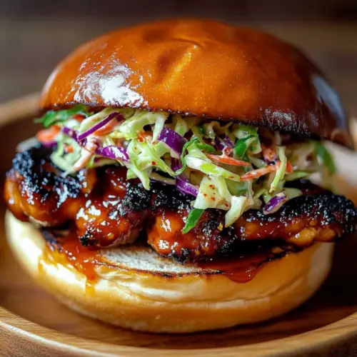 Korean BBQ Chicken Sandwich