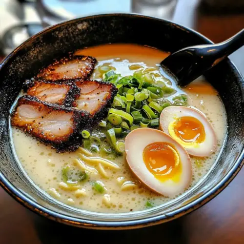Tonkotsu Ramen Soup